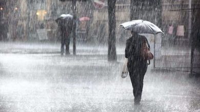 أمطار رعدية مرتقبة بهذه المناطق