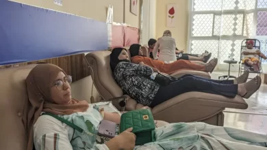 إقبال غير مسبوق على مراكز تحاقن الدم