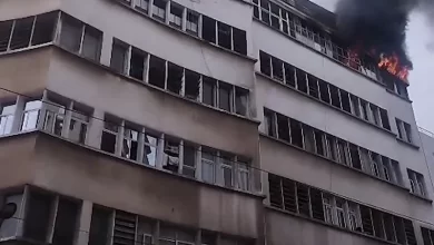حريق مهول في درب عمر بالبيضاء
