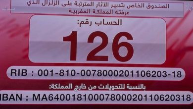 رقم قياسي لمداخيل صندوق الزلزال