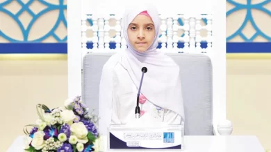 طفلة مغربية تتألق في مسابقة قرآنية