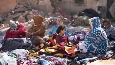 منكوبو الزلزال يرفضون مغادرةارضهم