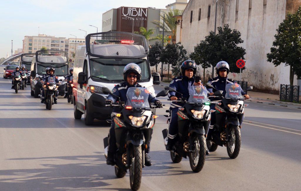 إعطاء انطلاقة العمل بالفرقة المتنقلة لشرطة النجدة بمدينة القنيطرة